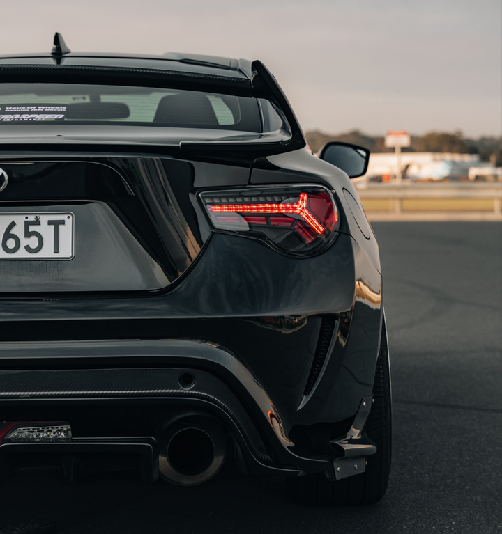 アクセサリー ZN6/ZC6 Toyota GT86 SUBARU BRZ wing Varis 1800mm Swan-Neck GT-Wing for Scion FR-S / ZC6 Subaru