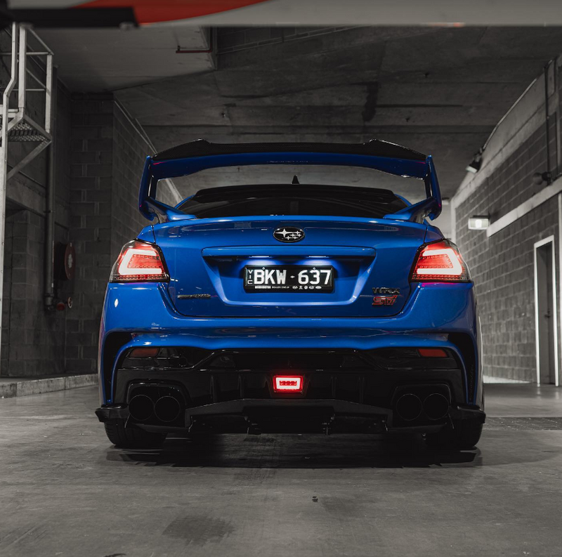 Varis Arising-II Ultimate Style Rear Diffuser - Subaru WRX/STI VA