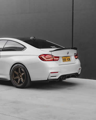 PSM Style Rear Diffuser (Gloss Black) - BMW M3/M4 F80/F82