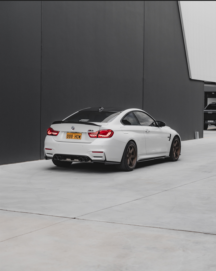 PSM Style Rear Diffuser (Gloss Black) - BMW M3/M4 F80/F82