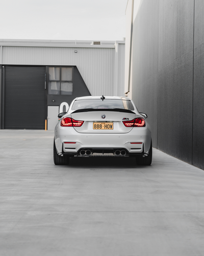PSM Style Rear Diffuser (Gloss Black) - BMW M3/M4 F80/F82