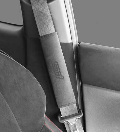 GR/STI Seat Belt Cover (Alcanatara) - Toyota GR86 ZD8/Subaru BRZ ZD8