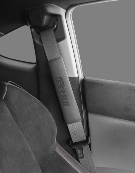 GR/STI Seat Belt Cover (Alcanatara) - Toyota GR86 ZD8/Subaru BRZ ZD8