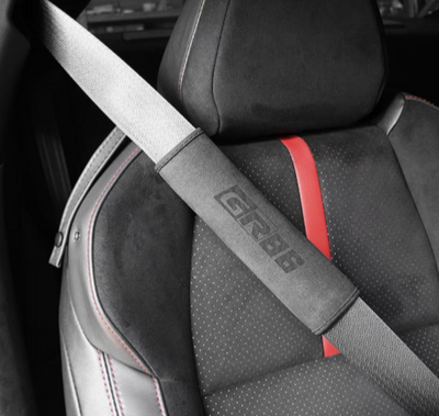 GR/STI Seat Belt Cover (Alcanatara) - Toyota GR86 ZD8/Subaru BRZ ZD8