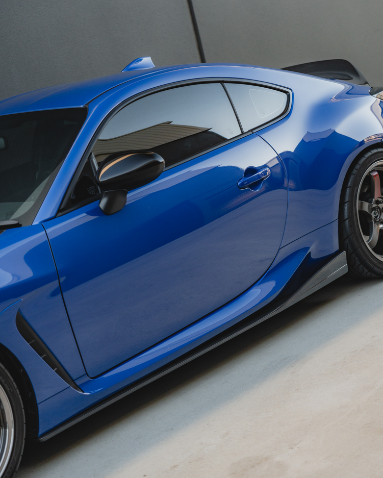 GReddy x Voltex Style Side Skirts - Toyota GR86/Subaru BRZ ZD8