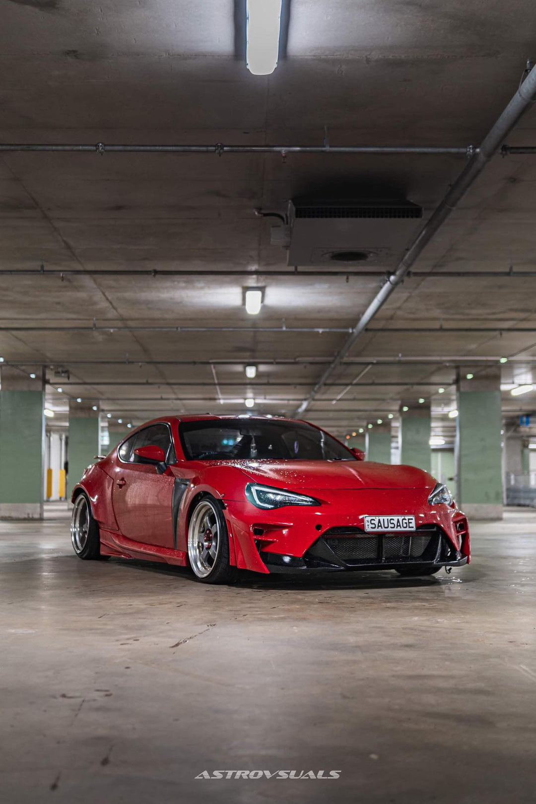 Varis Kouki Arising-II Style Front Bumper - Toyota 86 ZN6