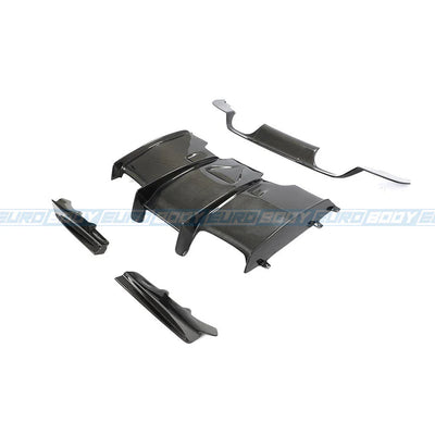 PSM Style Rear Diffuser (Gloss Black) - BMW M3/M4 F80/F82