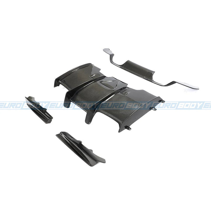 PSM Style Rear Diffuser (Gloss Black) - BMW M3/M4 F80/F82