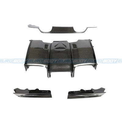 PSM Style Rear Diffuser (Gloss Black) - BMW M3/M4 F80/F82