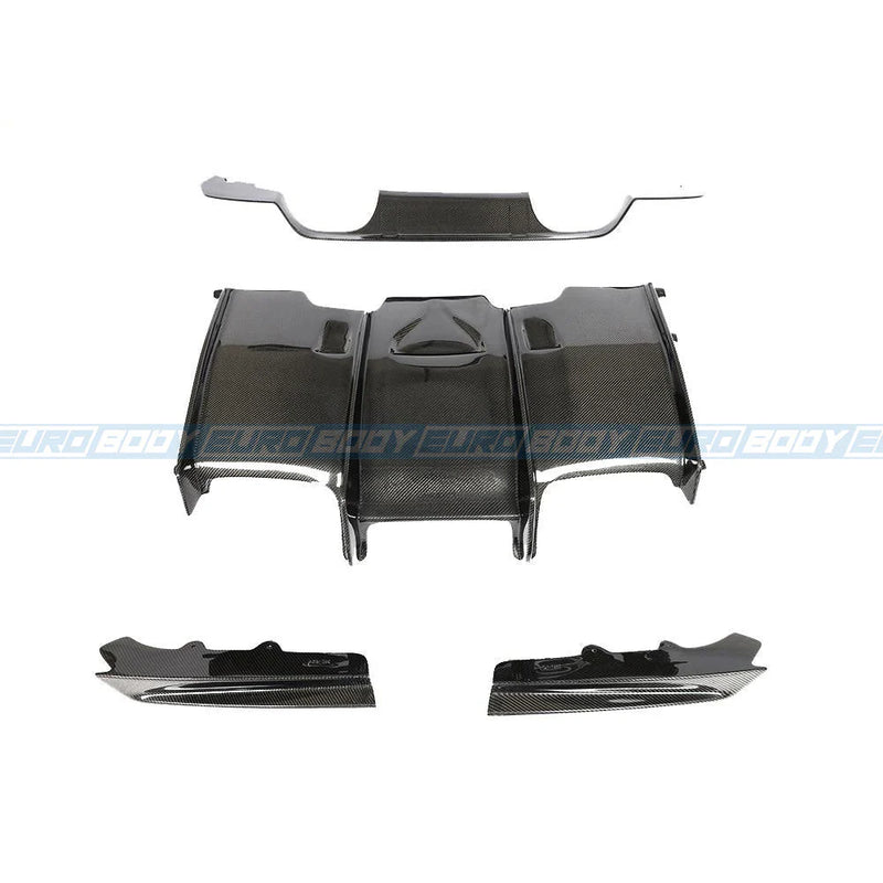 PSM Style Rear Diffuser (Gloss Black) - BMW M3/M4 F80/F82
