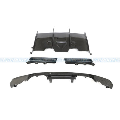 PSM Style Rear Diffuser (Gloss Black) - BMW M3/M4 F80/F82