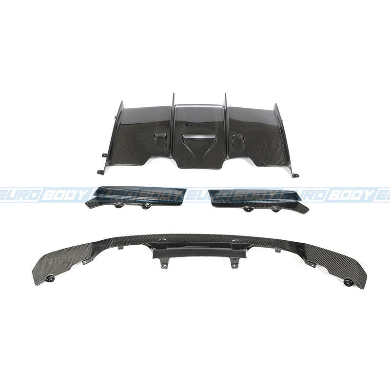 PSM Style Rear Diffuser (Gloss Black) - BMW M3/M4 F80/F82