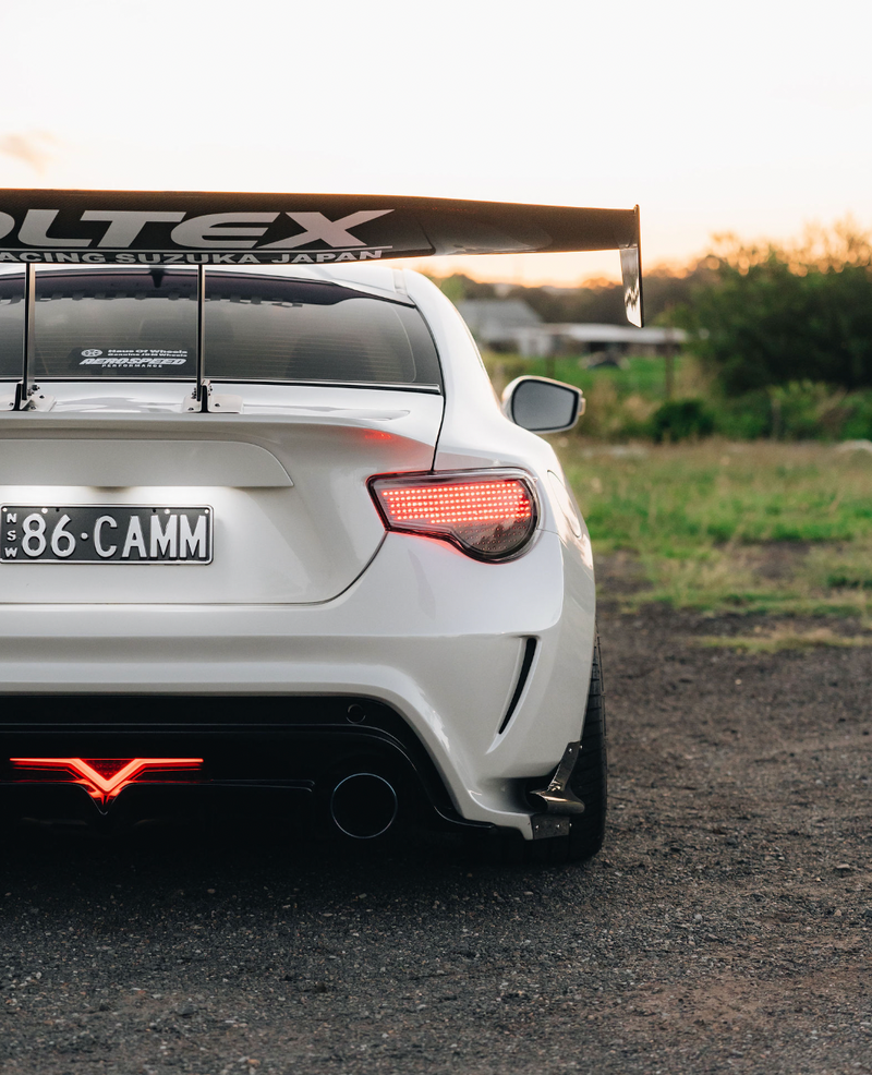 Varis Arising-II Style Rear Bumper Air Shrouds - Toyota 86 ZN6/Subaru BRZ ZC6