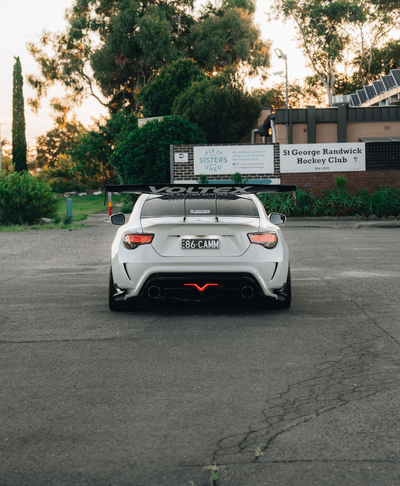 Varis Arising-II Style Rear Bumper Air Shrouds - Toyota 86 ZN6/Subaru BRZ ZC6