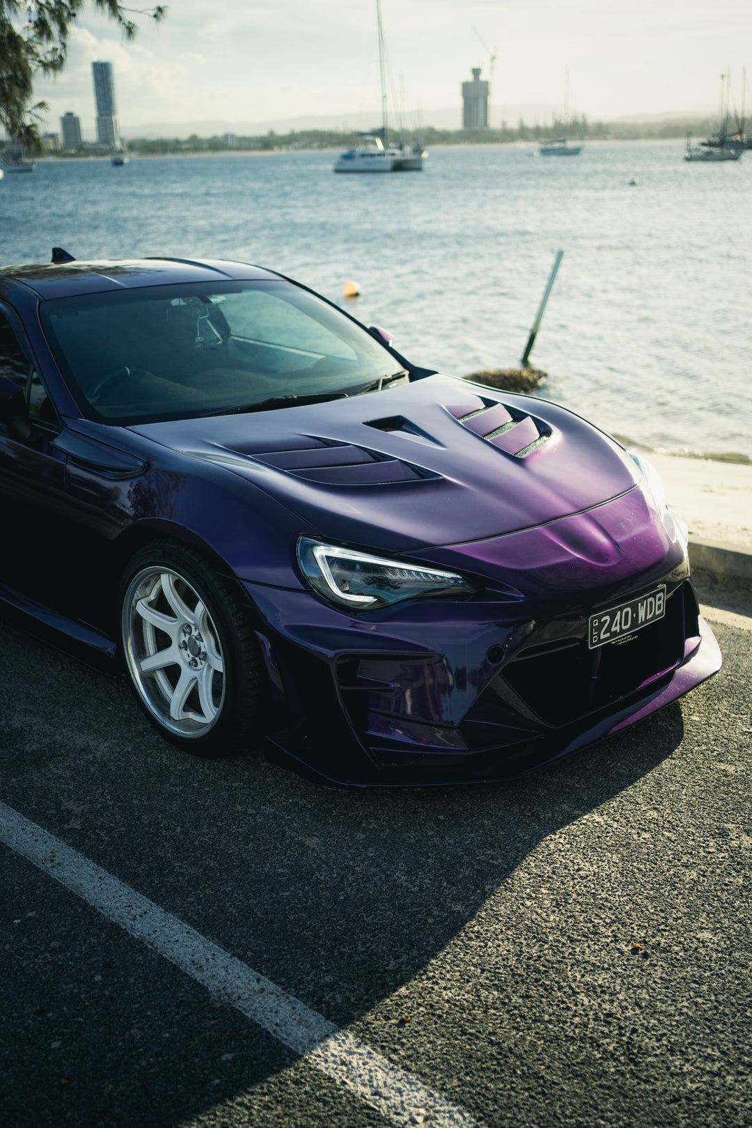 Varis Kouki Arising-II Style Front Lip - Toyota 86 ZN6/Subaru BRZ