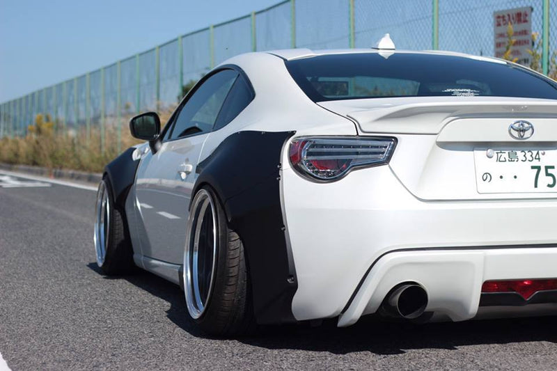 Rally Backer Version 1 Rear Fenders - Toyota 86 ZN6/Subaru BRZ ZC6