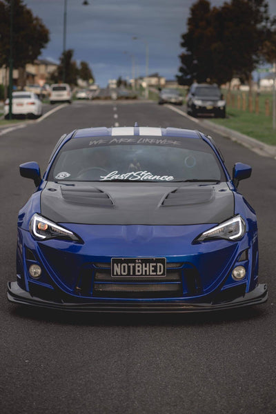 Varis Wide Body Style Front Lip - Toyota 86 ZN6/Subaru BRZ ZC6