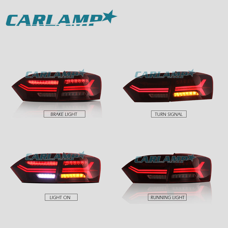 VLAND LED Tail Lights - 2011-2014 VW Jetta