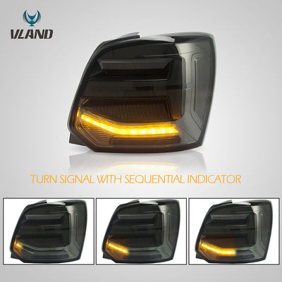 VLAND LED Tail Lights - 2011-2017 VW Polo MK5