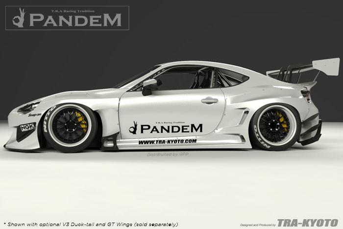 Rocket Bunny V3 Style Wide Body Fenders - Toyota 86 ZN6/Subaru BRZ ZC6
