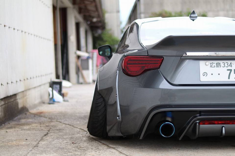 Rally Backer Version 2 Rear Diffuser - Toyota 86 ZN6/Subaru BRZ ZC6