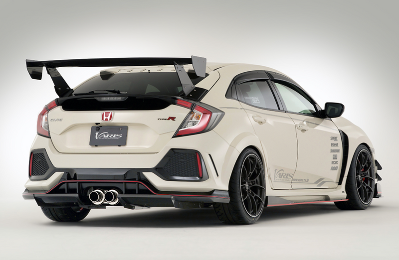 Varis Arising-II Style Rear Diffuser - Honda Civic Type-R FK8 ...