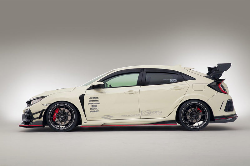 Varis Arising-II Style Side Skirt Under Board - Honda Civic Type-R FK8