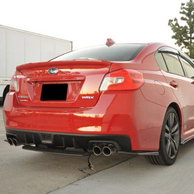 STI Style Rear Diffuser (Matte Black) - Subaru WRX/STI VA