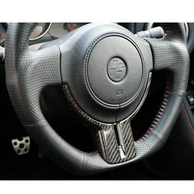 AeroSpeed Carbon Fibre Steering Wheel Trim (Replacement) - Toyota 86 ZN6/Subaru BRZ ZC6