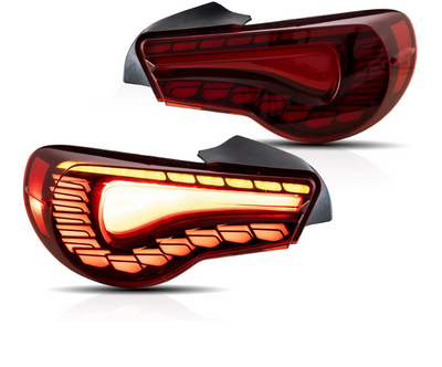 VLAND Dragon Scale Taillights - Toyota 86 ZN6/Subaru BRZ ZC6