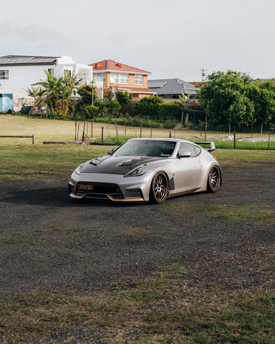 Amuse Style Vented Bonnet - Nissan 370Z Z34