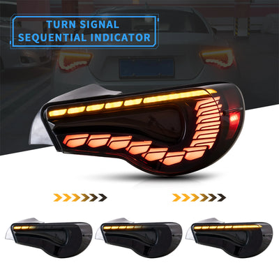 VLAND Dragon Scale Taillights - Toyota 86 ZN6/Subaru BRZ ZC6