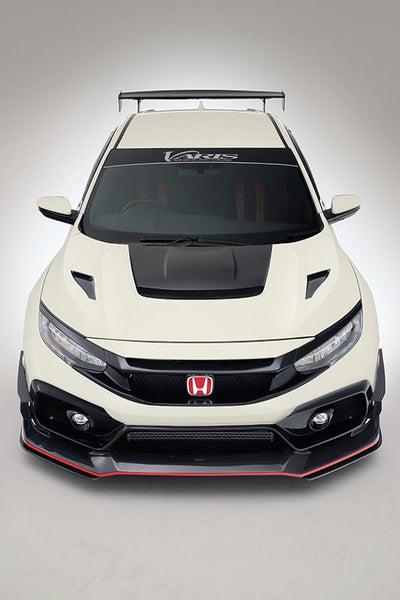Varis Arising-II Style Front Lip - Honda Civic Type-R FK8