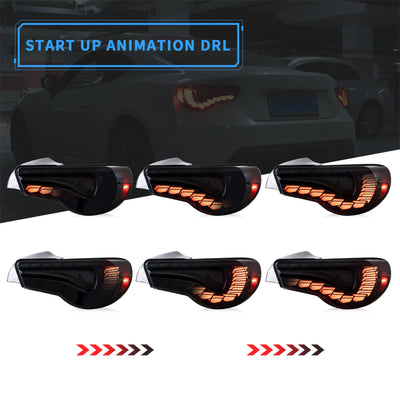 VLAND Dragon Scale Taillights - Toyota 86 ZN6/Subaru BRZ ZC6