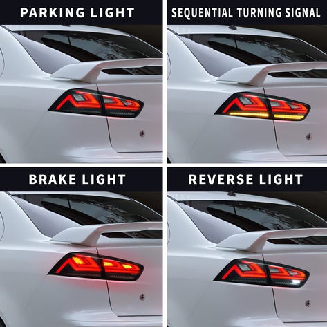 VLAND LED Taillights - Mitsubishi Lancer/Evolution X