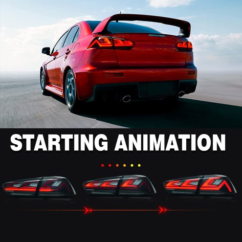 VLAND LED Taillights - Mitsubishi Lancer/Evolution X