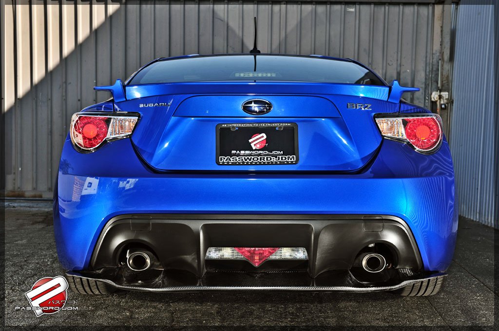Password:JDM Style Rear Diffuser (Carbon Fibre) - Toyota 86 ZN6