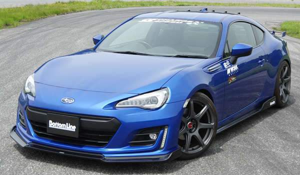 ChargeSpeed Bottomline T-2 Style Front Lip - 2017-2022 Subaru BRZ ZC6
