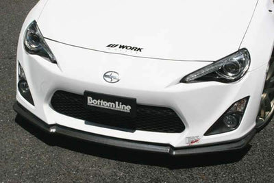 ChargeSpeed Bottomline Type-1 Style Front Lip - 2012-2016 Toyota 86 ZN6/Subaru BRZ ZC6