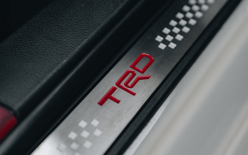 TRD Door Sills (Silver Finish) - Toyota 86 ZN6/Subaru BRZ ZC6