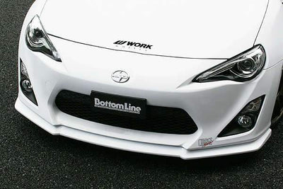 ChargeSpeed Bottomline Type-1 Style Front Lip - 2012-2016 Toyota 86 ZN6/Subaru BRZ ZC6