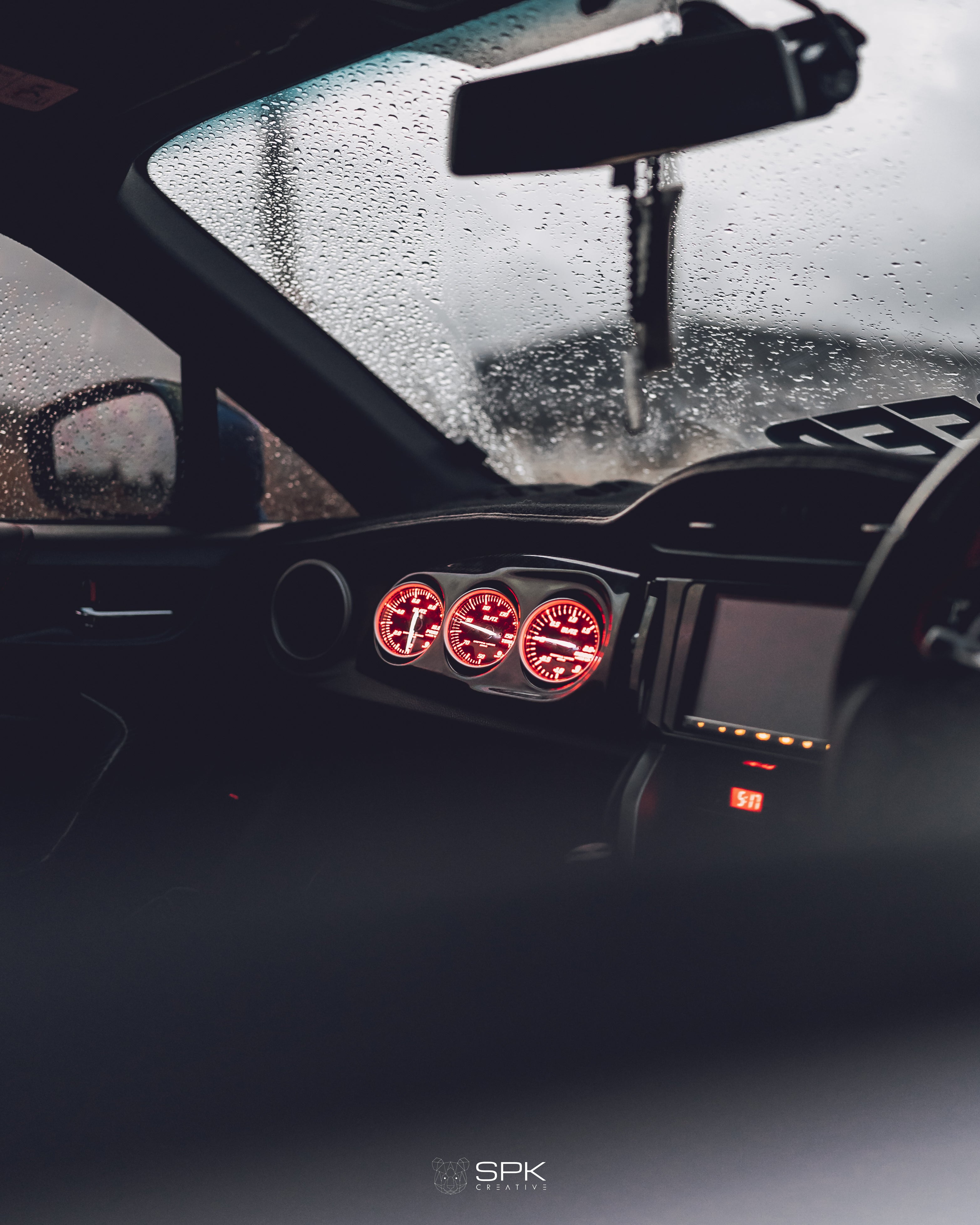 Blitz Racing Meter Panel Blitz Style 60mm Racing Meter Panel - Toyota 86 ZN6/Subaru BRZ ZC6 ...
