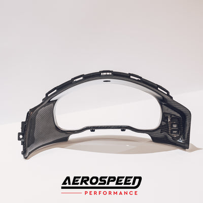 AeroSpeed Carbon Fibre Cluster Panel (Replacement) - Toyota 86 ZN6/Subaru BRZ ZC6