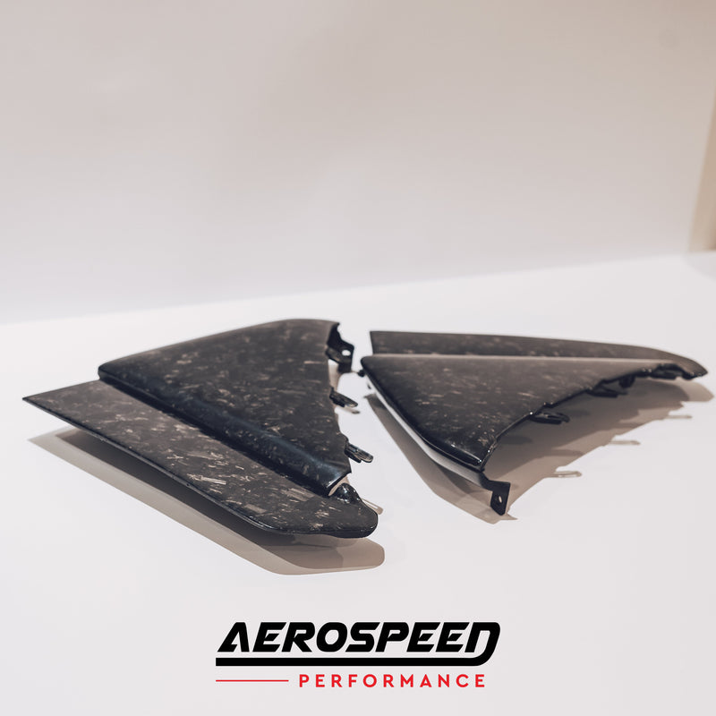 AeroSpeed Carbon Fibre Knee Pad (Replacement) - Toyota 86 ZN6/Subaru BRZ ZC6