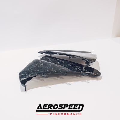 AeroSpeed Carbon Fibre Knee Pad Below Panel (Replacement) - Toyota 86 ZN6/Subaru BRZ ZC6