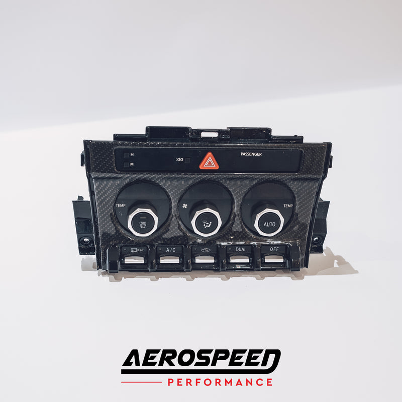 AeroSpeed Carbon Fibre Centre Air Con Panel (Replacement) - Toyota 86 ZN6/Subaru BRZ ZC6