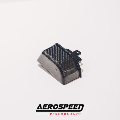 AeroSpeed Carbon Fibre Air Conditioner Pulley Cover (Replacement) - Toyota 86 ZN6/Subaru BRZ ZC6