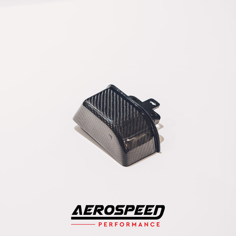 AeroSpeed Carbon Fibre Air Conditioner Pulley Cover (Replacement) - Toyota 86 ZN6/Subaru BRZ ZC6