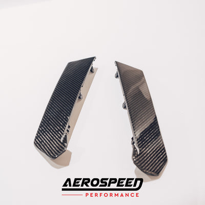 AeroSpeed Carbon Fibre Knee Pad Below Panel (Replacement) - Toyota 86 ZN6/Subaru BRZ ZC6