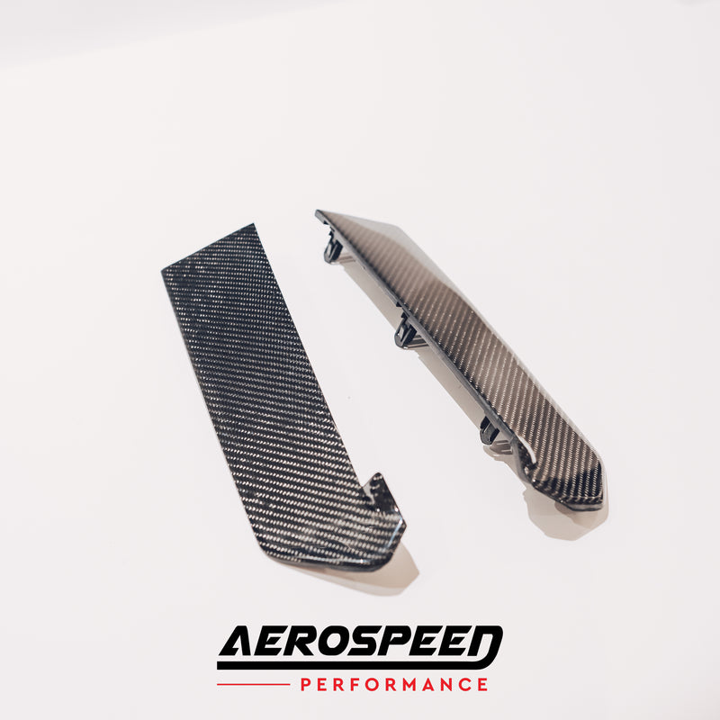 AeroSpeed Carbon Fibre Knee Pad Below Panel (Replacement) - Toyota 86 ZN6/Subaru BRZ ZC6